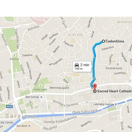 Little House In Downtown With Garden Sarajevo